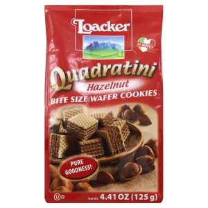 WAFER COOKIES, HAZELNUT